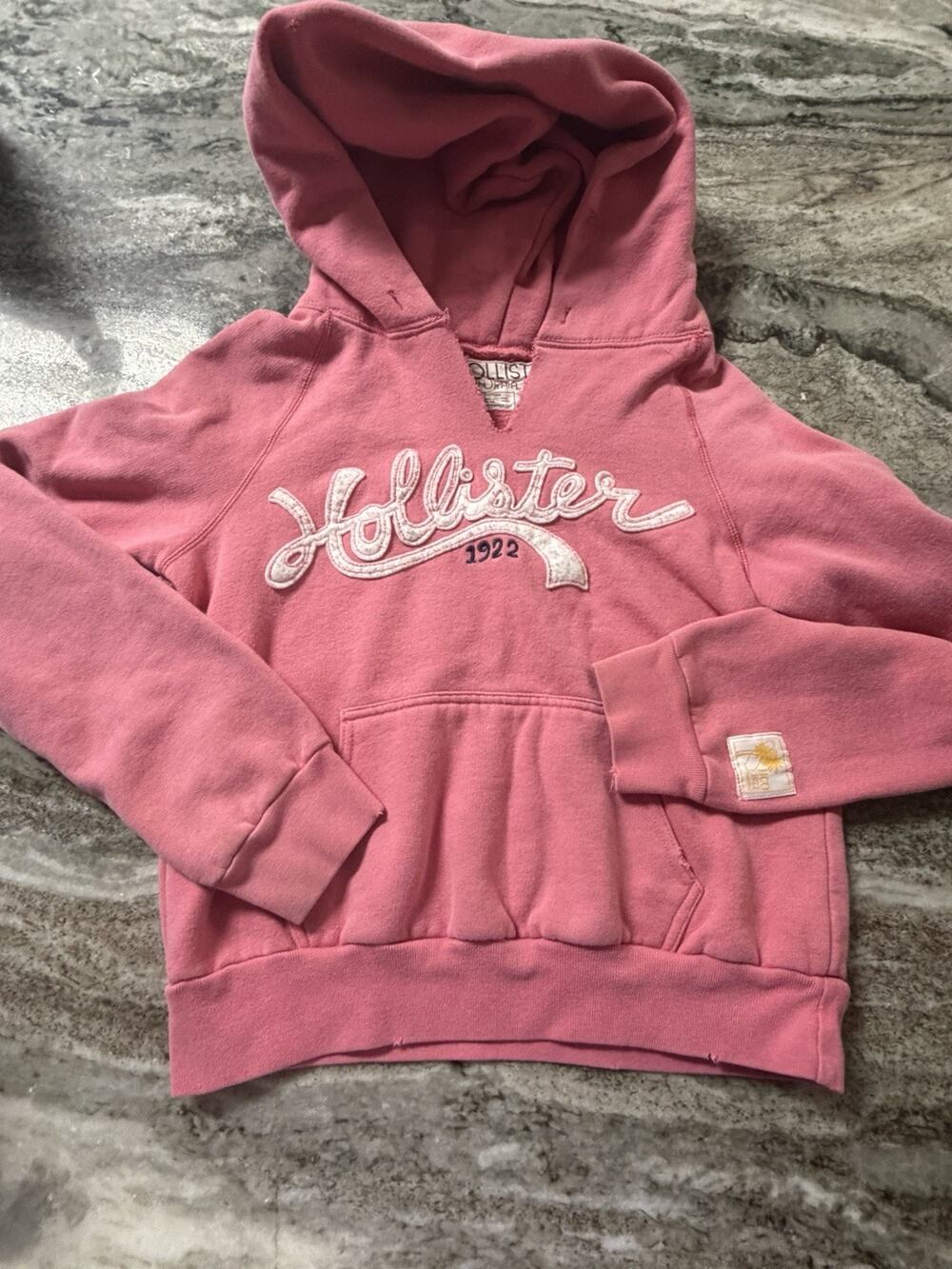 Y2K Hollister Pink Small Hoodie Size Small READ VTG Y2K (HRC)
